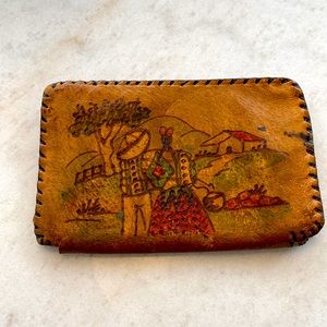 Vintage Mexico Leather Wallet - Cuernavaca